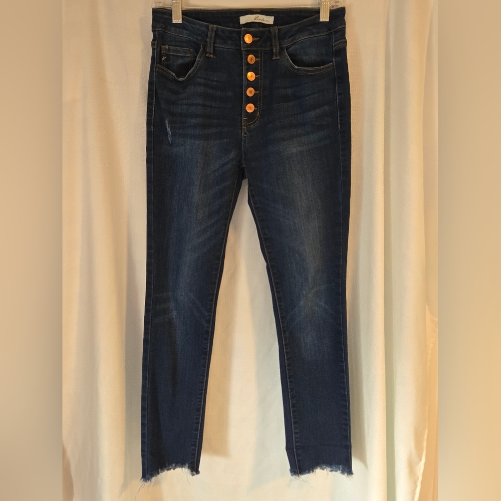 KanCan High Rise Jeans with Button Fly